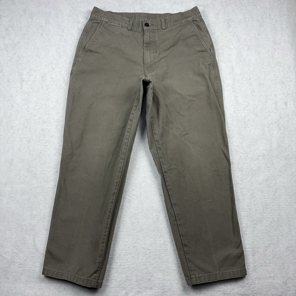 Patagonia Duck Canvas Pants Men's 35 (Fits 33x29) Brown Cotton Outdoors Preppy